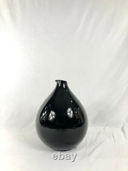 Timo Sarpaneva Bird Bottle In Black Iittala Finland Lintupullo