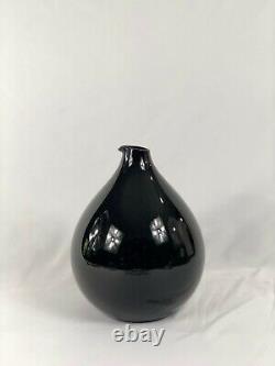 Timo Sarpaneva Bird Bottle In Black Iittala Finland Lintupullo