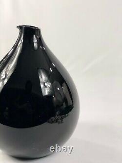 Timo Sarpaneva Bird Bottle In Black Iittala Finland Lintupullo