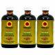 Tropical Isle Living Jamaican Black Castor Oil 8 Oz (pack Of 3) Glass Bottles