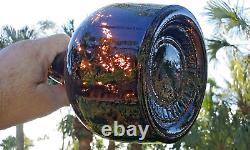 Tumbled 1870's Antique P. Dawson Glenlivet Scotch Whiskey Decanter! 8 Tall