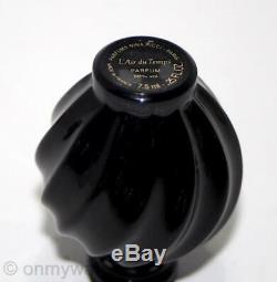 ULTRA-RARE BLACK Lalique Ltd. Ed. SIGNED NUMBERED L'Air duTemps Perfume Bottle