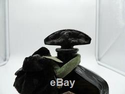 Very Rare! Antique perfume bottle french Art Deco 1931 Black (half full)