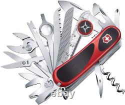 Victorinox Swiss Army EvoGrip S54 Multi-Tool 3-1/4 Red and Black Handles