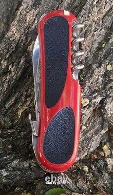Victorinox Swiss Army Knife, EvoGrip Red/Black S54, # 2.5393. SC-X2, New In Box
