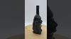 Vina Santa Josefa Peruana Black Glass Liquor Bottle Reseller Bottle