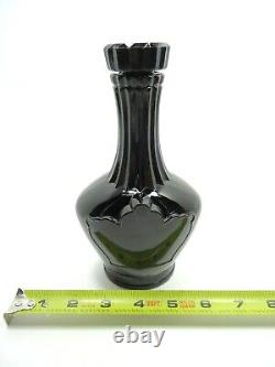 Vintage 1930s Perfume Bottle Black Glass Art Deco Prince George of Russia Elixir