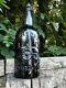 Vintage Armstrong Black Hall Mill Gateshead Loco Pic Black Glass Beer Bottle