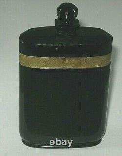 Vintage Caron Nuit de Noel Perfume Baccarat Bottle/Box 2 OZ Sealed 1/4 Full