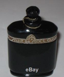 Vintage Caron Nuit de Noel Perfume Baccarat Style Bottle 1OZ Unused, 3/4 Full