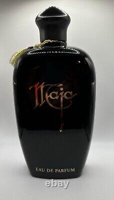 Vintage Maja Black Glass Perfume Bottle Factice Dummy Display