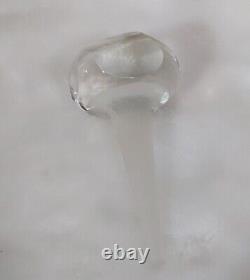 Vintage Signed Brian Maytum 1983 CSFB 073 Art Glass Oil Lamp Perfume Bottle