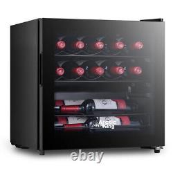 Wine Cooler Refrigerator Fridge Full Glass Door 14 Bottle NEW