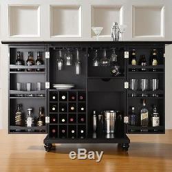 Wine Storage Cabinet Bar Rack Liquor Pub Wood Glass Bottle Wooden Home Furniture
