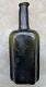 Xx 1760-80 English Black Glass Sided Utility Bottle Xx